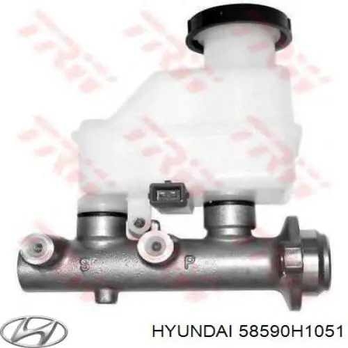 Головний гальмівний циліндр 58590H1051 Hyundai/Kia