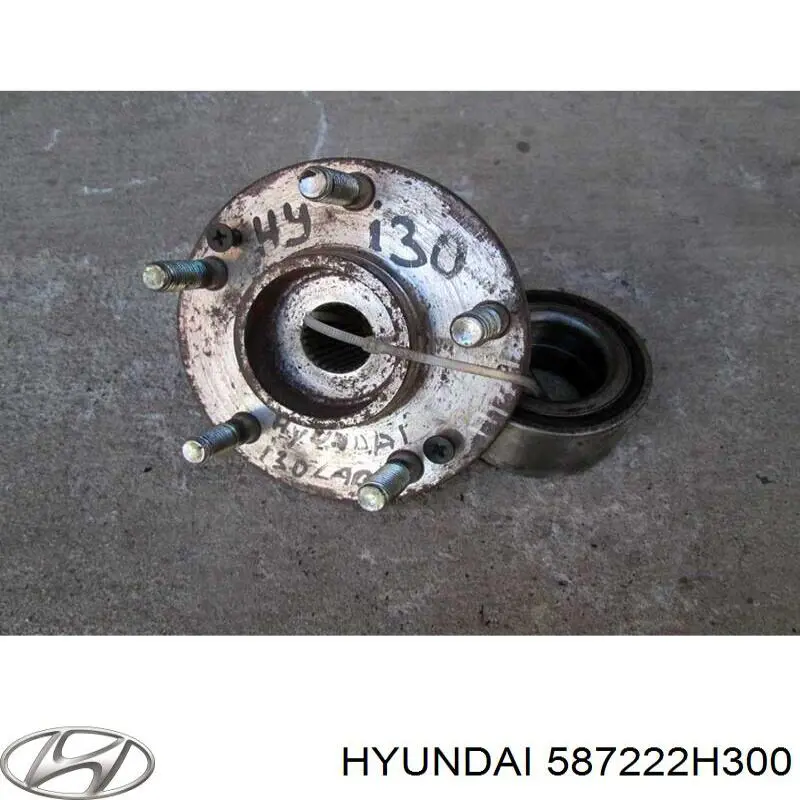 Шланг гальмівний задній, лівий Hyundai/Kia 587222H300DS ціна, від 25.34 USD