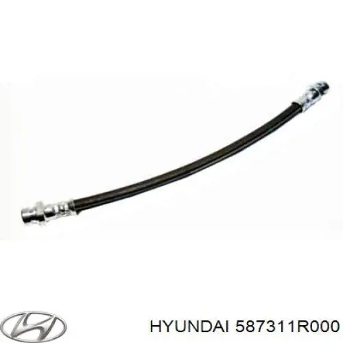 587311R000 Hyundai/Kia шланг гальмівний передній, лівий