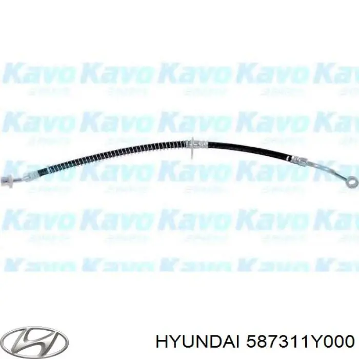 Шланг гальмівний передній, лівий Hyundai/Kia 587311Y000 ціна, від 19.92 USD