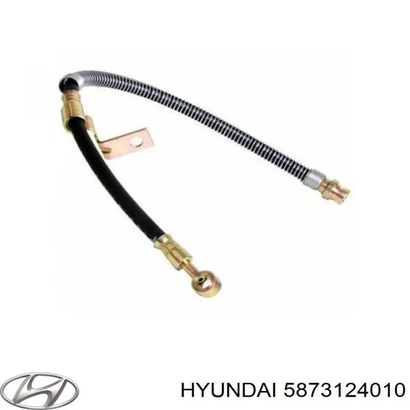 Шланг гальмівний передній 5873124010 Hyundai/Kia