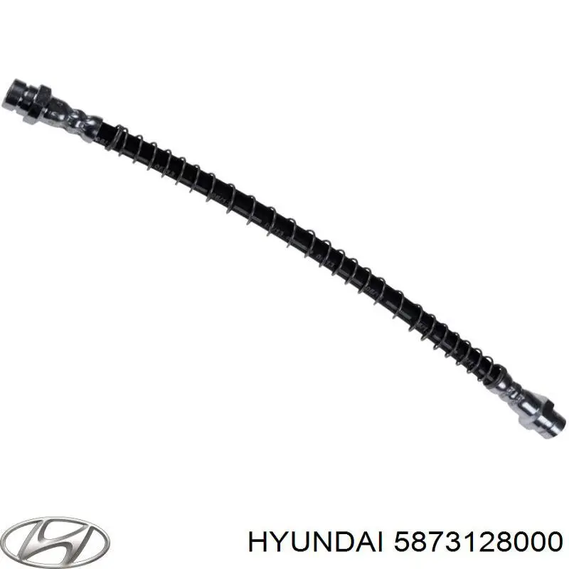 5873128000 Hyundai/Kia шланг гальмівний передній