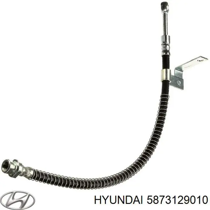 Шланг гальмівний передній, лівий 5873129010 Hyundai/Kia