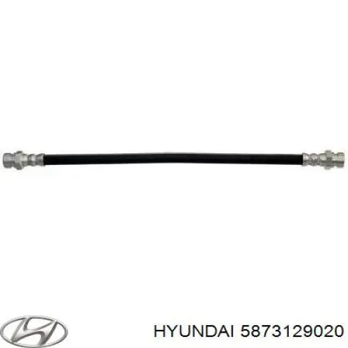 Шланг гальмівний передній, лівий 5873129020 Hyundai/Kia