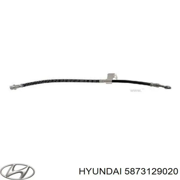 Шланг гальмівний передній, лівий Hyundai/Kia 5873129020 ціна, від 17.65 USD