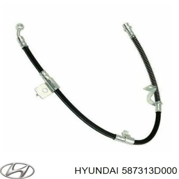 Шланг гальмівний передній, лівий K&K FT0518 ціна, від 12.67 USD