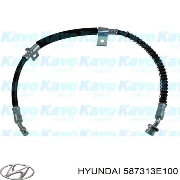 Купити 587313E100 Hyundai/Kia Шланг гальмівний передній, лівий