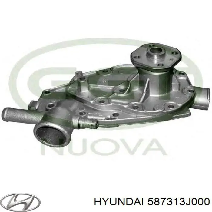 Шланг гальмівний передній, лівий Hyundai/Kia 587313J000 ціна, від 11.40 USD