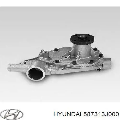 Купити 587313J000 Hyundai/Kia Шланг гальмівний передній, лівий