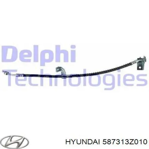 Шланг гальмівний задній Hyundai/Kia 587313Z010 ціна, від 44.23 USD