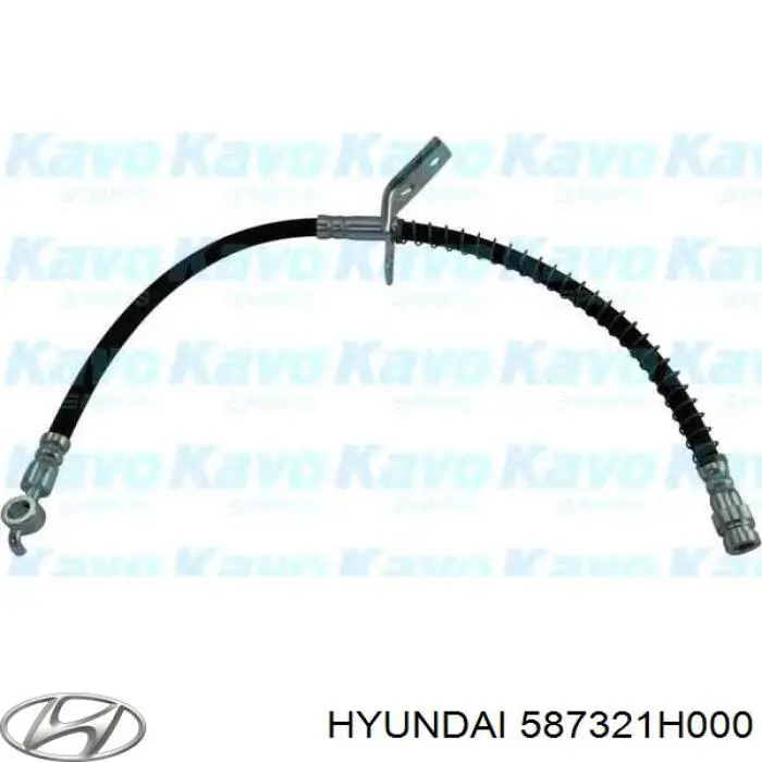 Шланг гальмівний передній, правий Hyundai/Kia 587321H000 ціна, від 14.11 USD
