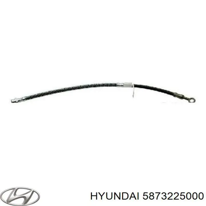 Шланг гальмівний передній, правий Hyundai/Kia 5873225000 ціна, від 9.99 USD