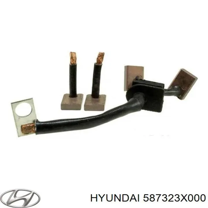 Купити 587323X000 Hyundai/Kia Шланг гальмівний передній, правий
