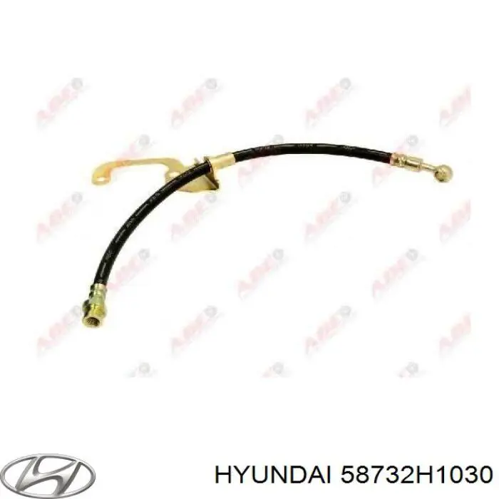Купити 58732H1030 Hyundai/Kia Шланг гальмівний передній, правий