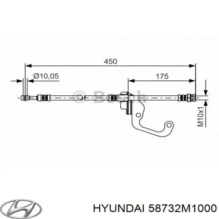  58732M1000 Hyundai/Kia