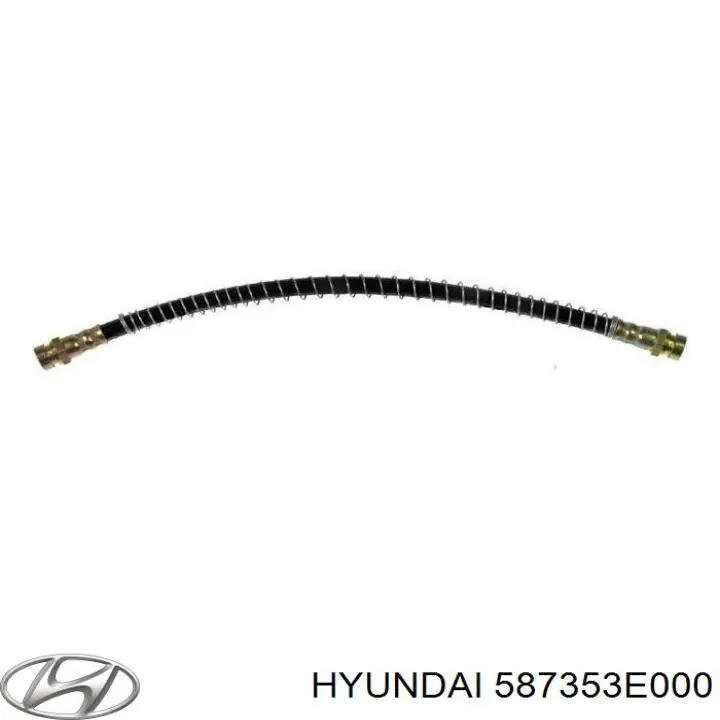 Шланг гальмівний задній, лівий Hyundai/Kia 587353E000 ціна, від 15.59 USD