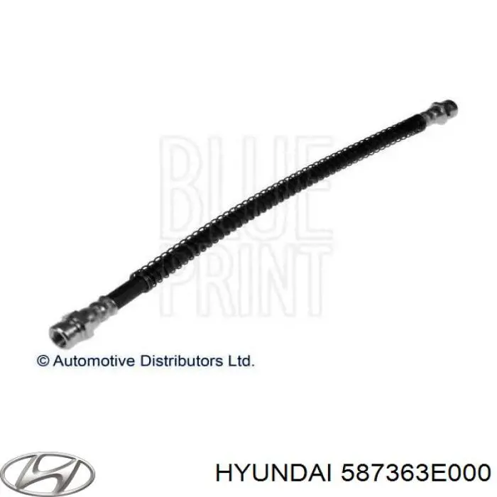 Шланг гальмівний задній, правий Hyundai/Kia 587363E000 ціна, від 15.82 USD