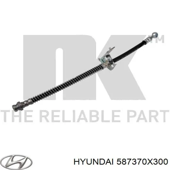Шланг гальмівний передній, правий ABS SL7017 ціна, від 8.63 USD