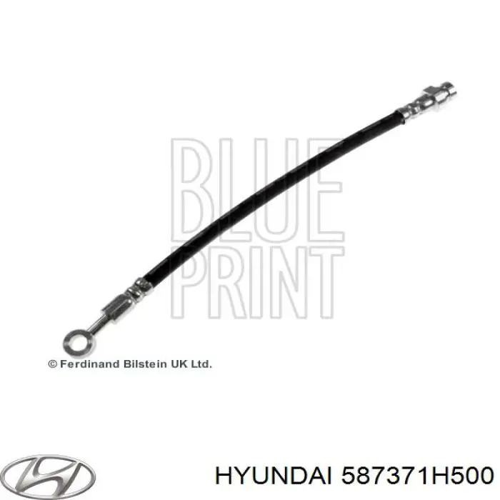 Шланг гальмівний задній, правий Hyundai/Kia 587371H500 ціна, від 7.39 USD