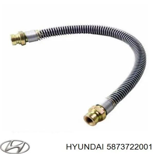 5873722001 Hyundai/Kia шланг гальмівний задній