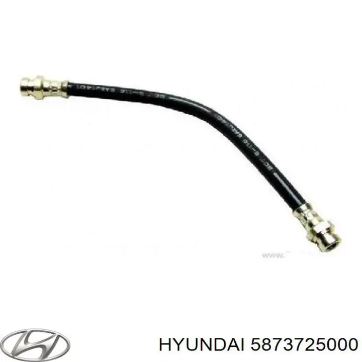 587371A000 Hyundai/Kia Шланг гальмівний задній