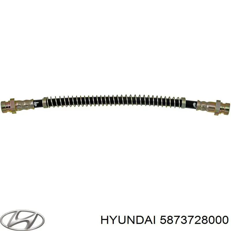 Шланг гальмівний задній Hyundai Lantra 1 (Хендай Лантра)