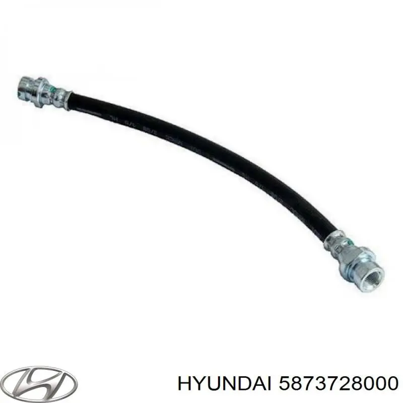 Купити 5873728000 Hyundai/Kia Шланг гальмівний задній