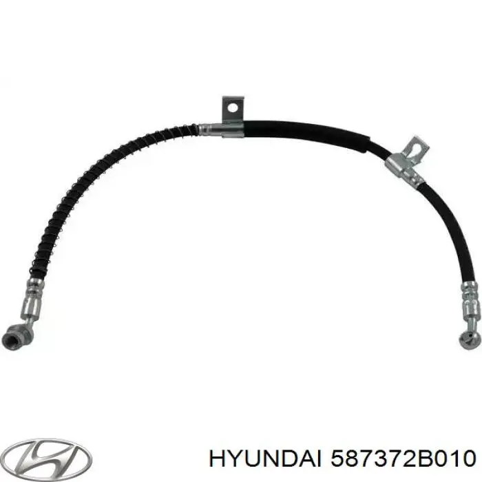 Шланг гальмівний задній, лівий Hyundai/Kia 587372B010 ціна, від 22.65 USD