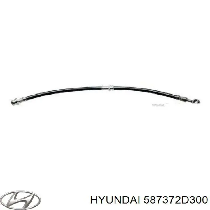 Купити 587372D300 Hyundai/Kia Шланг гальмівний задній