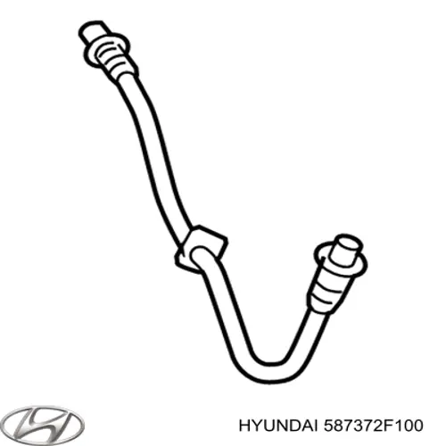 Купити SL6030 ABS Шланг гальмівний задній