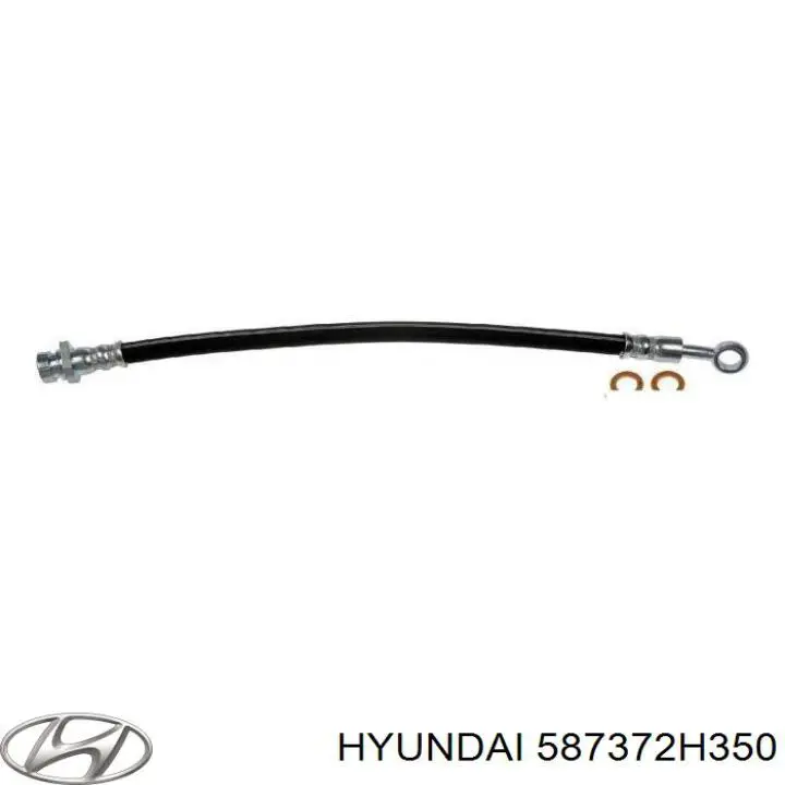 Шланг гальмівний задній, лівий 587372H350 Hyundai/Kia