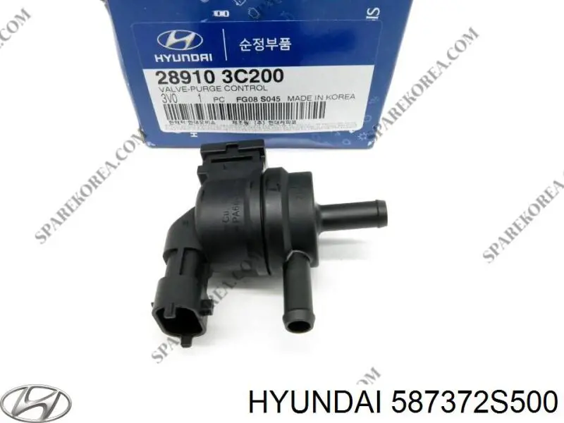 Шланг гальмівний задній, лівий Hyundai/Kia 587372S500 ціна, від 13.76 USD