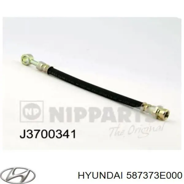 Шланг гальмівний задній Hyundai/Kia 587373E000 ціна, від 7.76 USD