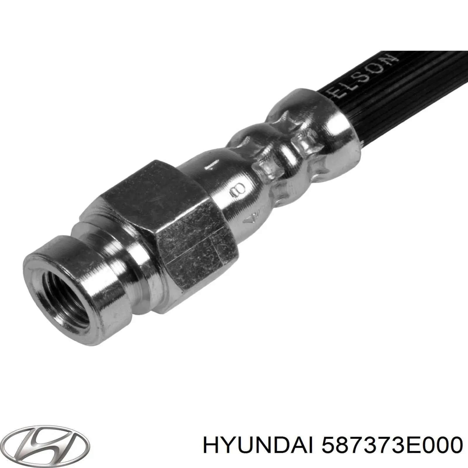 Шланг гальмівний задній 587373E000 Hyundai/Kia