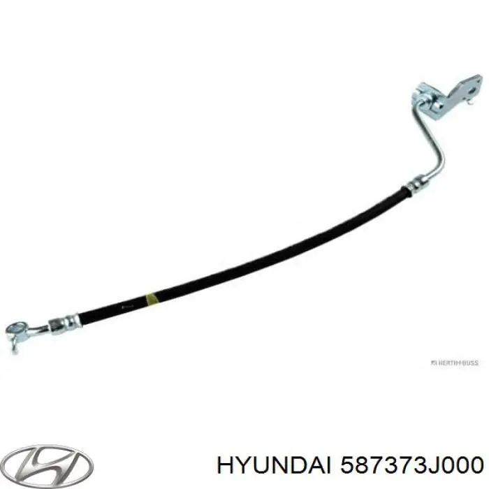 Шланг гальмівний задній, лівий Hyundai IX55 (Хендай Іх55)