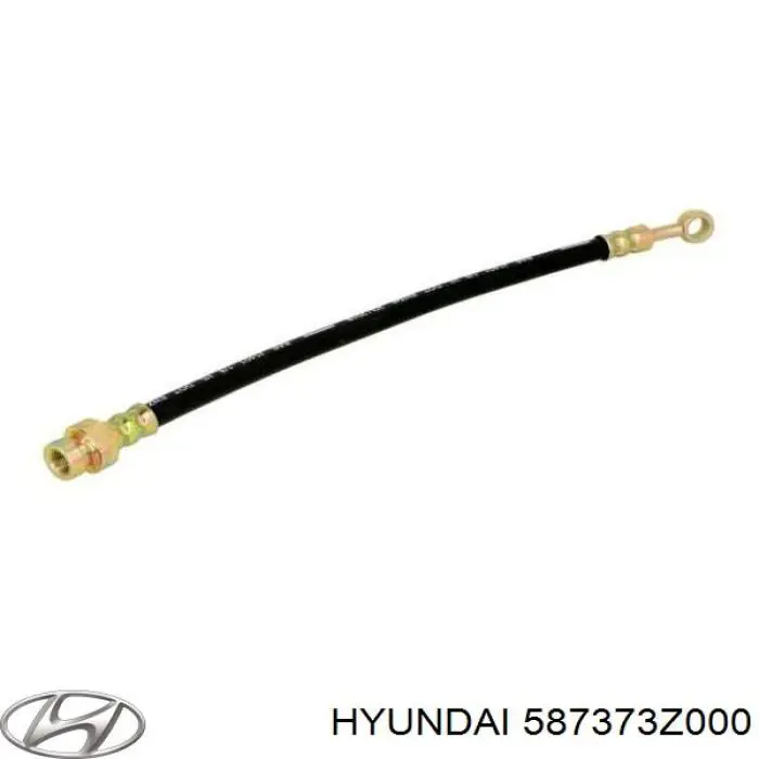 587373Z000 Hyundai/Kia Шланг гальмівний задній, лівий