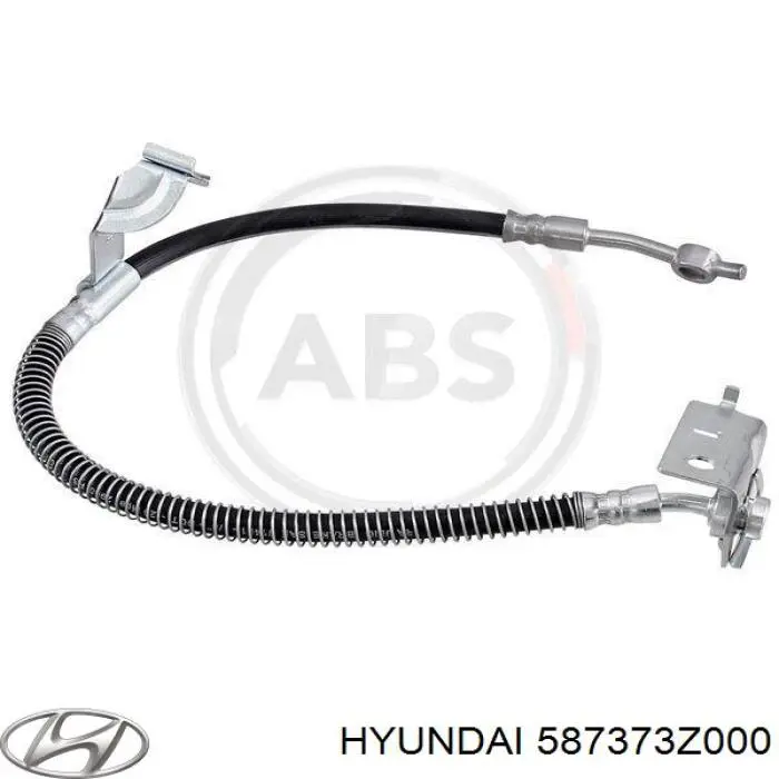 Шланг гальмівний задній, лівий Hyundai/Kia 587373Z000 ціна, від 15.06 USD