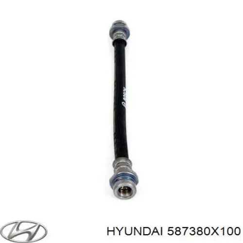 Купити 587380X100 Hyundai/Kia Шланг гальмівний задній, правий