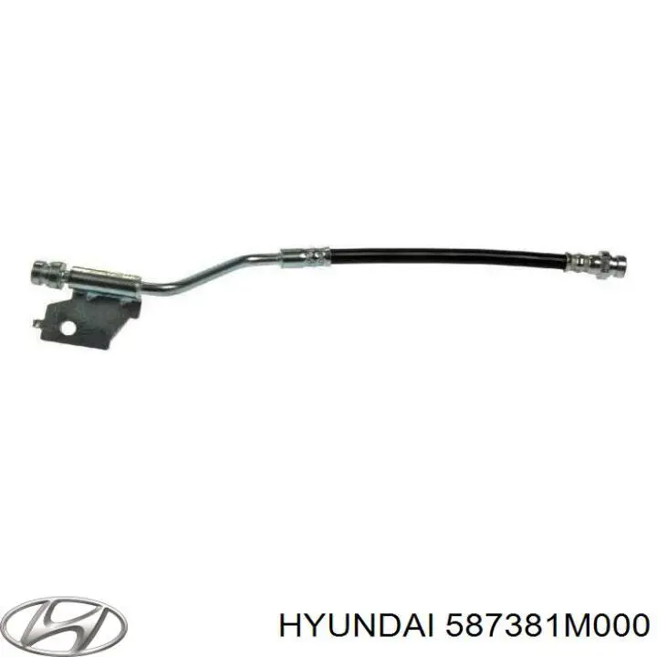 587381M000 Hyundai/Kia Гнучка гальмівна трубка