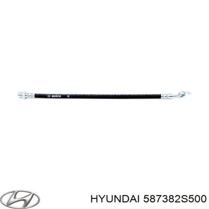 Шланг гальмівний задній, правий Hyundai Ix35 (LM) (Хендай Ix35)