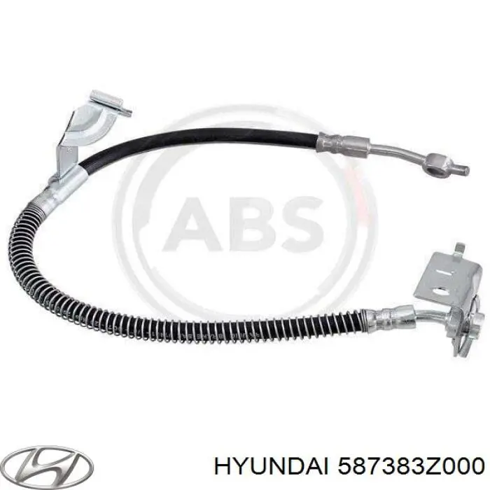 Купити 587383Z000 Hyundai/Kia Шланг гальмівний задній, правий