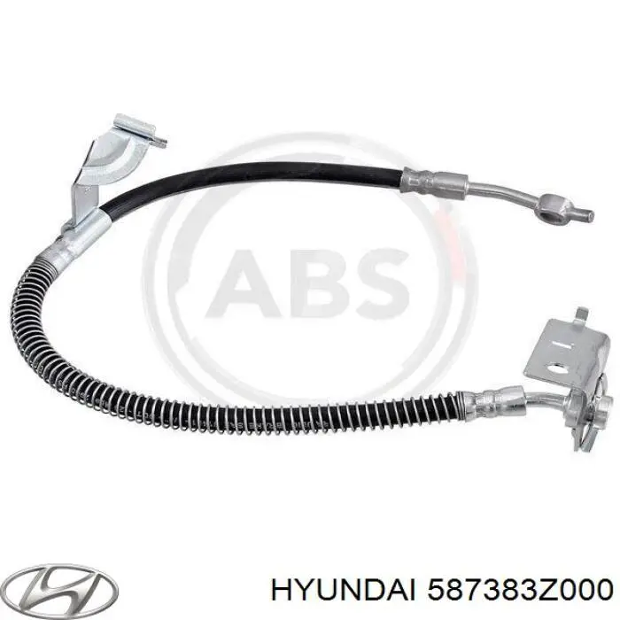 Шланг гальмівний задній, правий Hyundai/Kia 587383Z000 ціна, від 21.46 USD