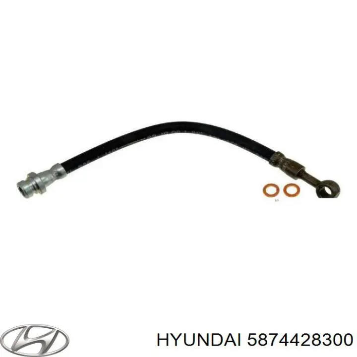 Гнучка гальмівна трубка задня Quick Brake 22313