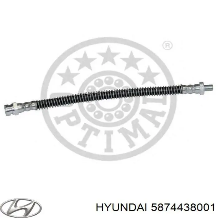 Гнучка гальмівна трубка задня ABS SL5626