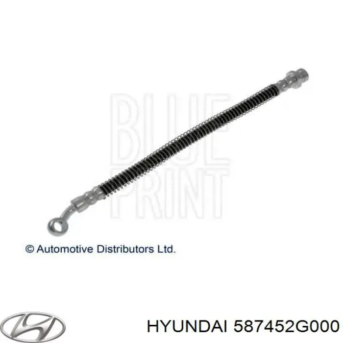 587452G000 Hyundai/Kia Шланг гальмівний задній, правий