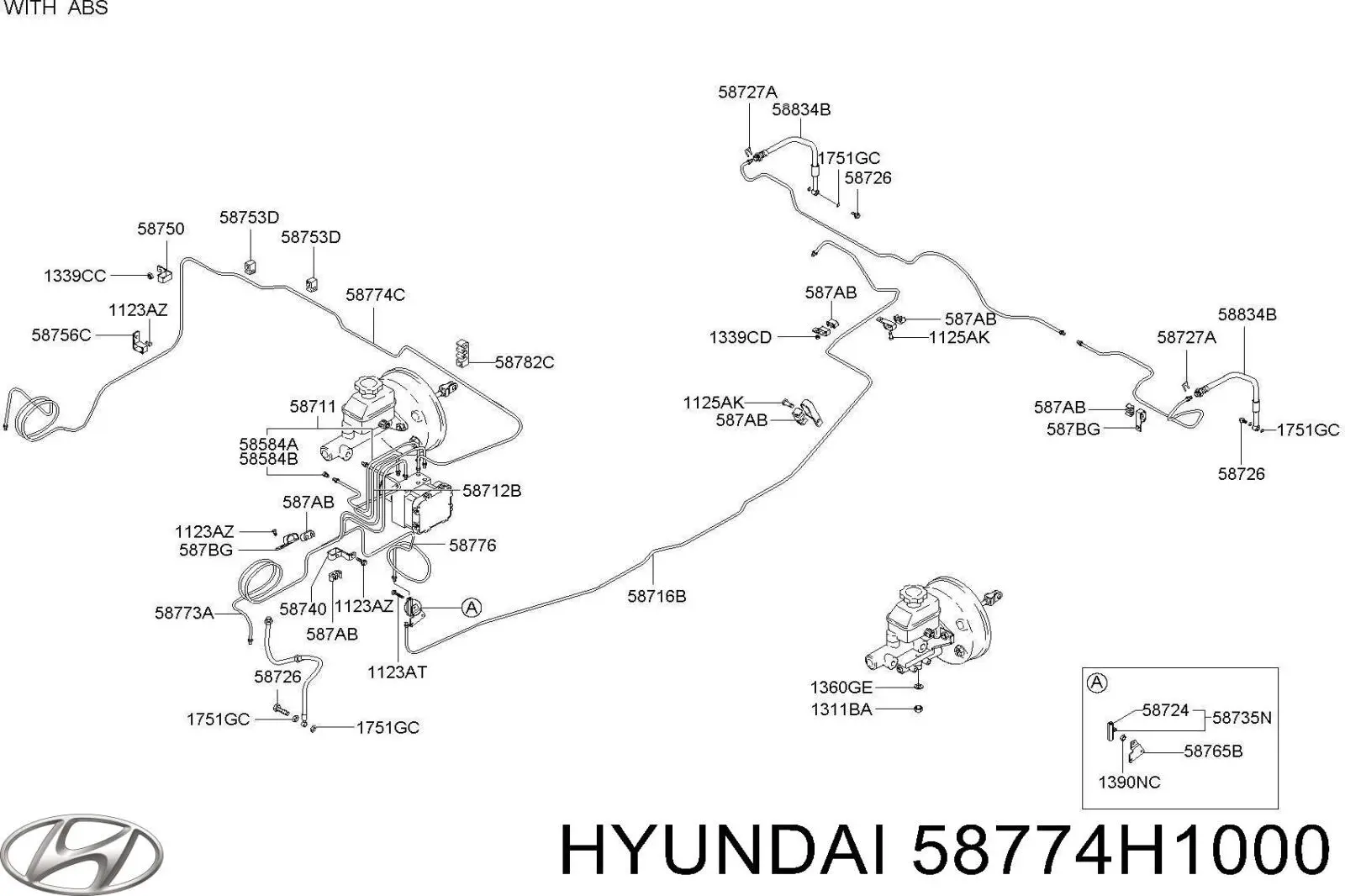  58774H1000 Hyundai/Kia