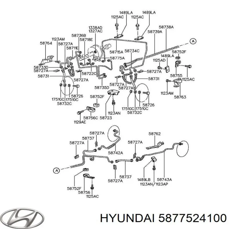  5877524100 Hyundai/Kia