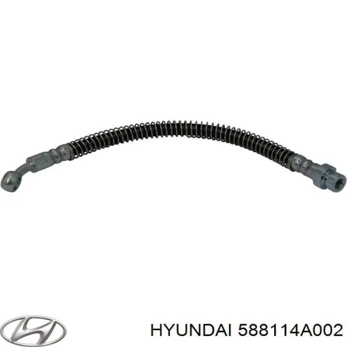 Купити 588114A002 Hyundai/Kia Шланг гальмівний передній, лівий