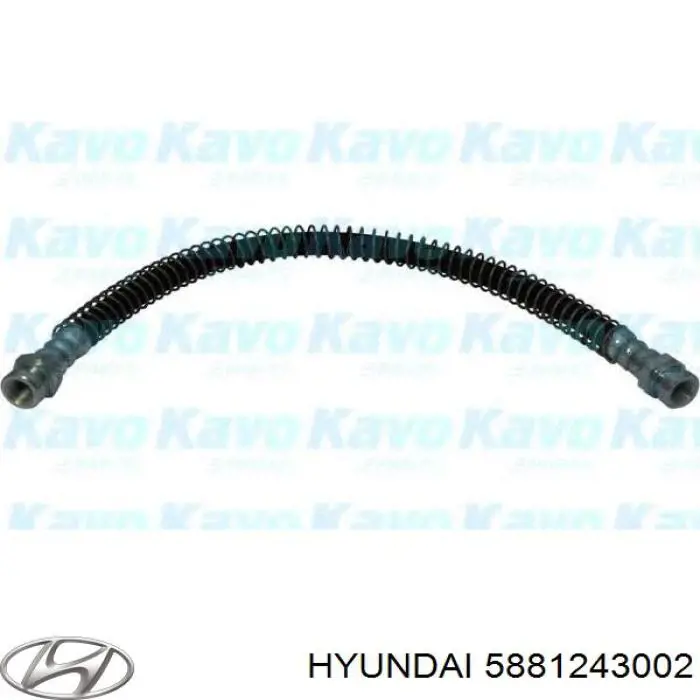 5881243002 Hyundai/Kia шланг гальмівний задній