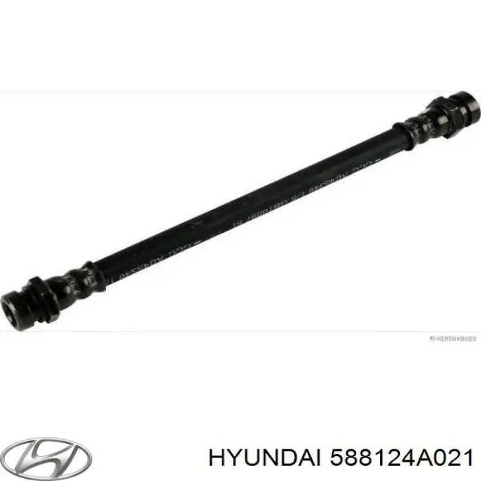 Гнучка гальмівна трубка передня на Hyundai H-1 STAREX Starex A1